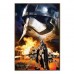 Star Wars Episode VII - The Force Awakens Captain Phasma and Flametroopers Wood Wall Art