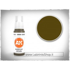 AK Interactive - Acrylic Colors 17ml AK11151 Brownish Green