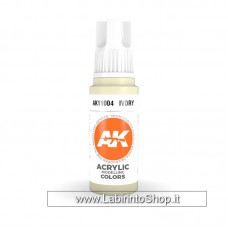 AK Interactive - Acrylic Colors 17ml AK11004 Ivory