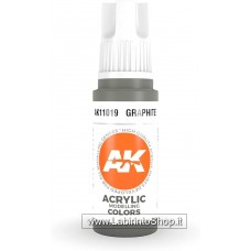 AK Interactive - Acrylic Colors 17ml AK11019 Graphite