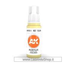 AK Interactive - Acrylic Colors 17ml AK11036 Ice Yellow