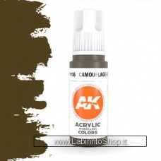 AK Interactive - Acrylic Colors 17ml AK11156 Camouflage Green