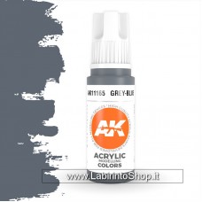 AK Interactive - Acrylic Colors 17ml AK11165 Grey Blue