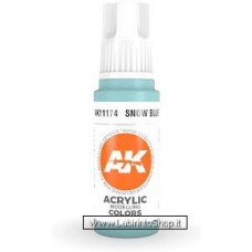 AK Interactive - Acrylic Colors 17ml AK11174 Snow Blue