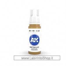 AK Interactive - Acrylic Colors 17ml AK11191 Gold