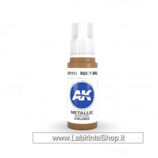 AK Interactive - Acrylic Colors 17ml AK11195 Rusty Brass