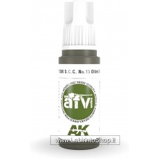 AK Interactive - Acrylic Colors 17ml AK11386 Olive Drab