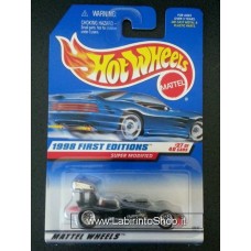 Hot Wheels 1998 #664 First Editions 27 of 40 Super Modified Black Red