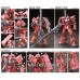 Bandai High Grade HG 1/144 Char Aznable`s Custom Zaku II The Origin Gundam Model Kits