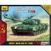 Zvezda 7400 Soviet Main Battle Tank T-72B 1/100