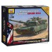 Zvezda 7405 Us Main Battle Tank M1A1 Abrams 1/100