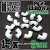 Green Stuff World Plasticard Pipe ELBOWS 9mm