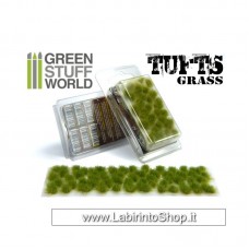 Green Stuff World Grass TUFTS - 6mm self-adhesive - Realistic Green