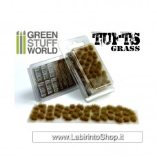 Green Stuff World Grass TUFTS - 6mm self-adhesive - DRY BROWN