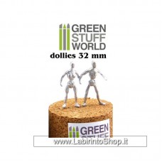 Green Stuff World Flexible Armatures in 32 mm