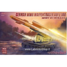 ModelCollect German WWII e-100 Panzer Weapon Carrier with V1 MIssile Luncher (1/72)