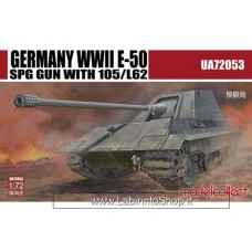 ModelCollect German WWII E-50 SPG Gun With 105/L62 (1/72)