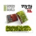 Green Stuff World Grass TUFTS - 12mm self-adhesive - Realistic Green