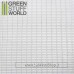 Green Stuff World ABS Plasticard - SMALL RECTANGLES Textured Sheet - A4