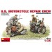 Miniart U.S. Motorcycle Repair Crew 1/35