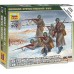 Zvezda Soviet Infantry in Winter Uniform 1941-1942 - 1/72 Nap Fit