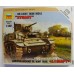 Zvezda Us Light tank M3a1 Stuart - 1/100 Nap Fit