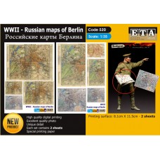 ETA Diorama - 520 - 1/32 - WW2 Russian Maps of Berlin