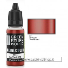 Green Stuff World Metallic Paint Caesar Red 17ml