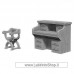 Dungeons & Dragons: Deep Cuts Unpainted Minis: Desk And Chair