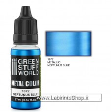 Green Stuff World Metallic Paint Neptunus Blue 17ml