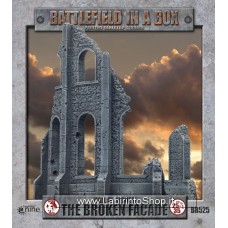 Battle in a Box Gothic Battlefield - The brocken Facade 1/56