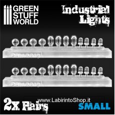 Green Stuff World 24x Resin Industrial Lights - Large