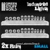 Green Stuff World 24x Resin Industrial Lights - Small