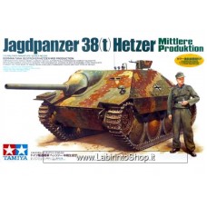 Tamiya Model German Jagdpanzer 38 T Hetzer 1/35 Scale Kit