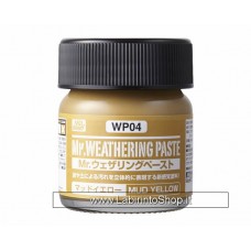 Mr.Hobby Gunze Color Wp04 Mr. Wheathering Paste Mud Yellow