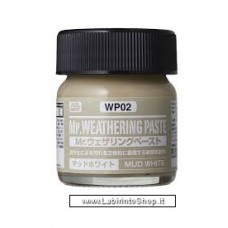 Mr.Hobby Gunze Color Wp02 Mr. Wheathering Paste Mud White