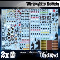 Green Stuff World Waterslide Decals - Undead