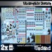 Green Stuff World Waterslide Decals - Undead