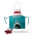 Jaws cooking apron with oven mitt Poster