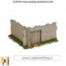 Mediterranean Village Corner Wall With Door 10x10 (28mm) T111