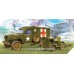 Academy 1/72 13403 WWII US Ambulance & Towing Trackor