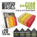 Green Stuff World Foam Sanding Pads - COARSE GRIT ASSORTMENT x20