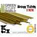 Green Stuff World Brass Tubes 1mm