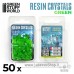 Green Stuff World GREEN Resin Crystals - Medium