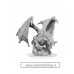 Dungeons & Dragons: Deep Cuts Unpainted Minis Young Blue Dragon