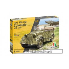 Italeri - 6550 - 1/35 Fiat 508 CM Coloniale With Crew