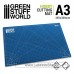 Green Stuff World Scale Cutting Mat A3 blue Foldable