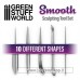 Green Stuff World 5x Smooth Sculpting Set