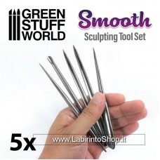 Green Stuff World 5x Smooth Sculpting Set