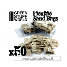 Green Stuff World Flexible SANDBAGS x50